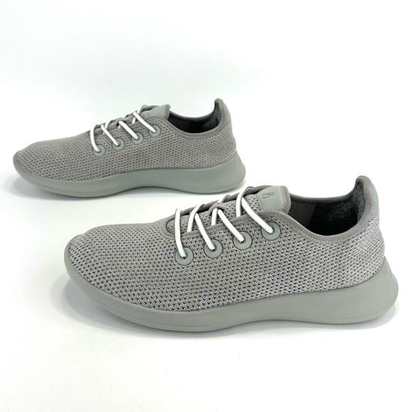 Allbirds TD Tree Dashers Men Running Shoes/Sneakers Size 9 Gray Mesh Sustainable - Picture 1 of 15